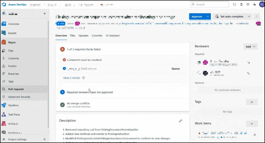 AI Code Reviews On PRs