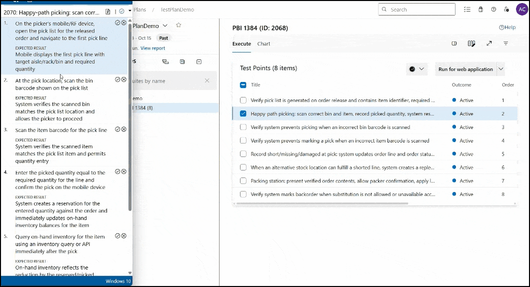 Create Bug From Test Case