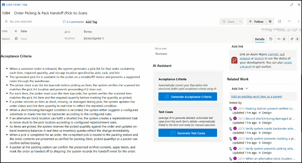 Test Case Creation